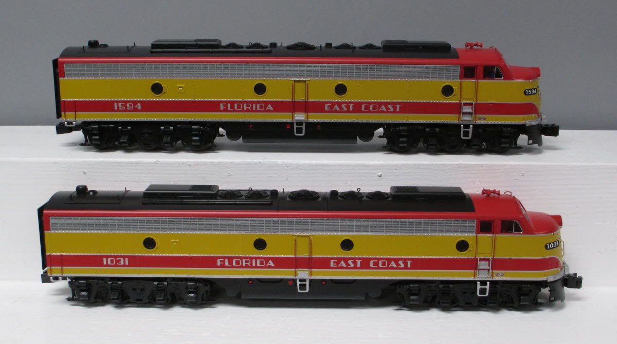 Lionel 6-39606 O Gauge FEC E9 A-A Diesel/Legacy Locomotive #1031/1594