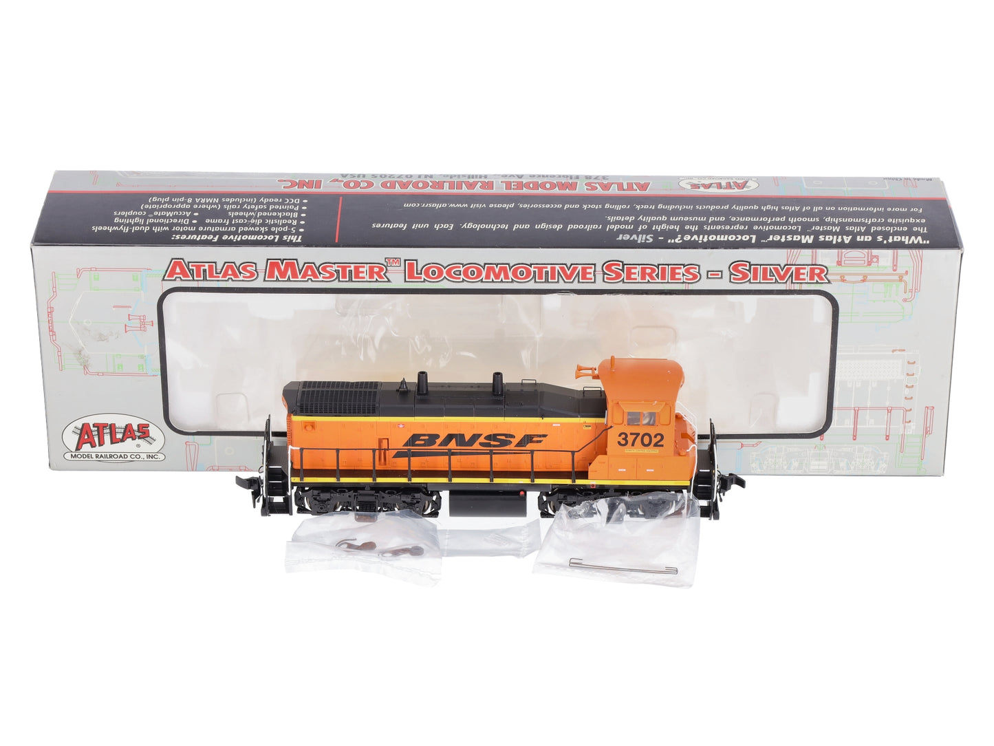 Atlas 9948 BNSF MP15DC Diesel Locomotive #3702