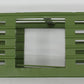 Lionel 113-1 Standard Gauge Pea Green Cattle Stock Car Frame Only-Incomplete