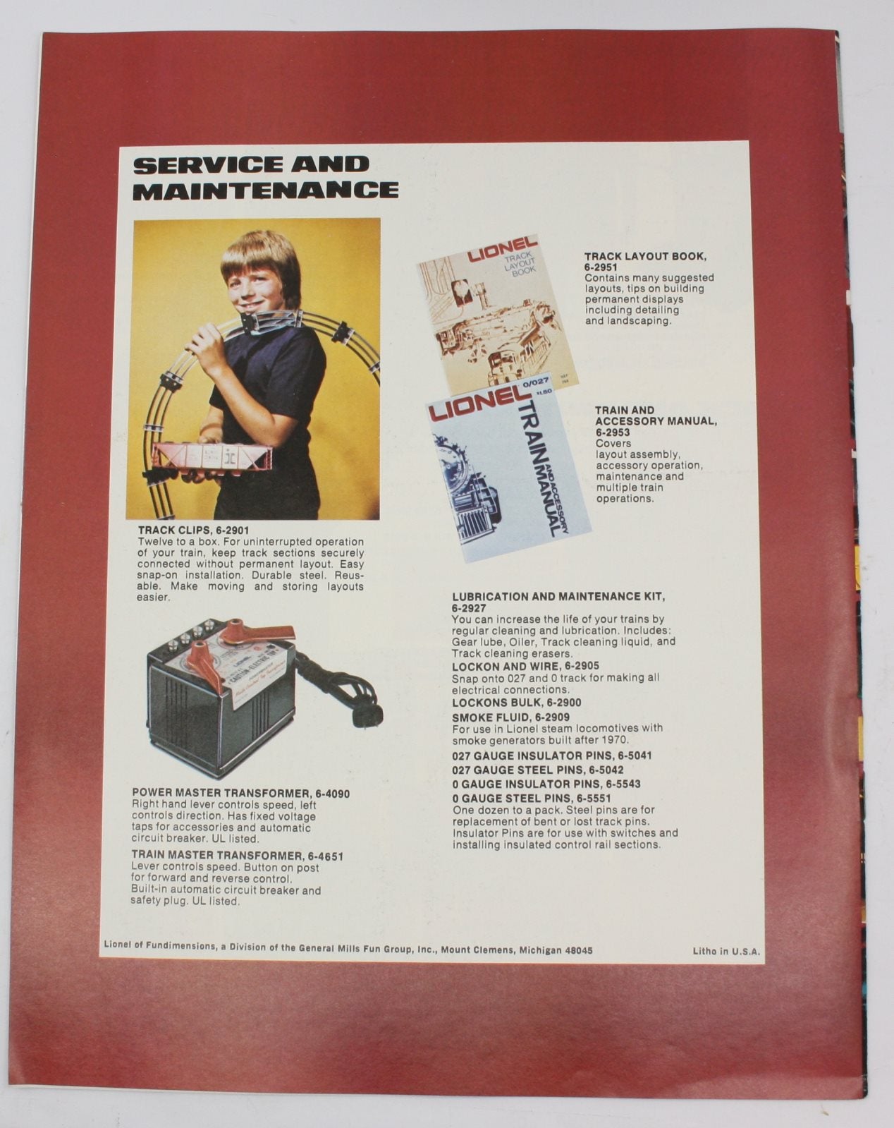 Lionel 1978-A 1978 Big Scales Trains and Accessories Catalog - MINT