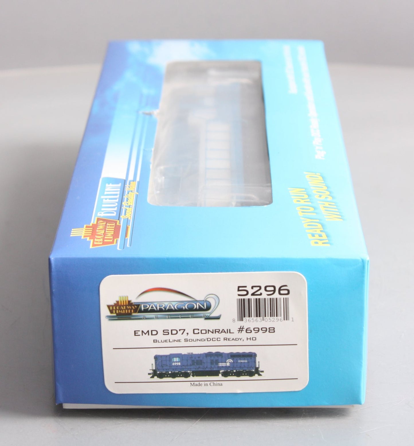 Broadway Limited 5296 HO Conrail EMD SD7 Diesel Locomotive #6998 with Sound