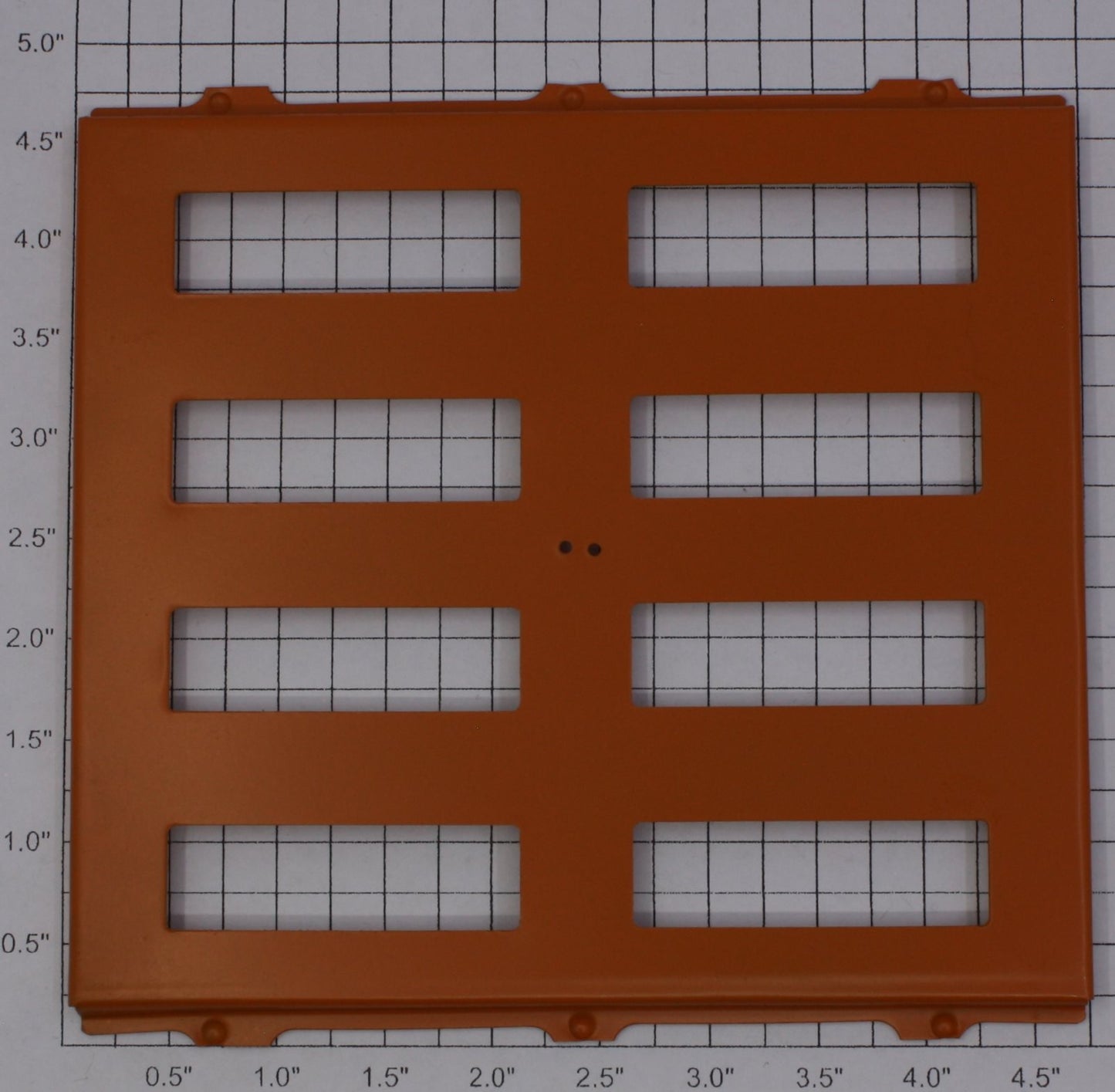 Lionel 840-79 Orange Powerhouse & 444 Roundhouse Flat Vent / Skylight w/Handle