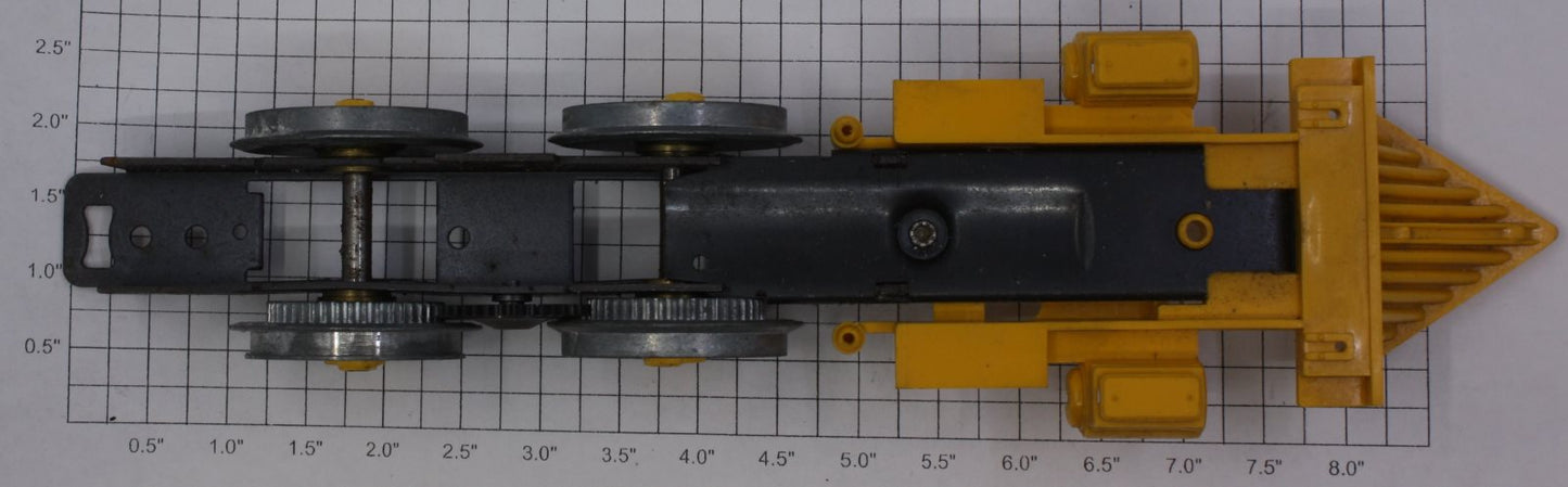 Lionel 1862-1 Yellow General Chassis Frame with Wheels