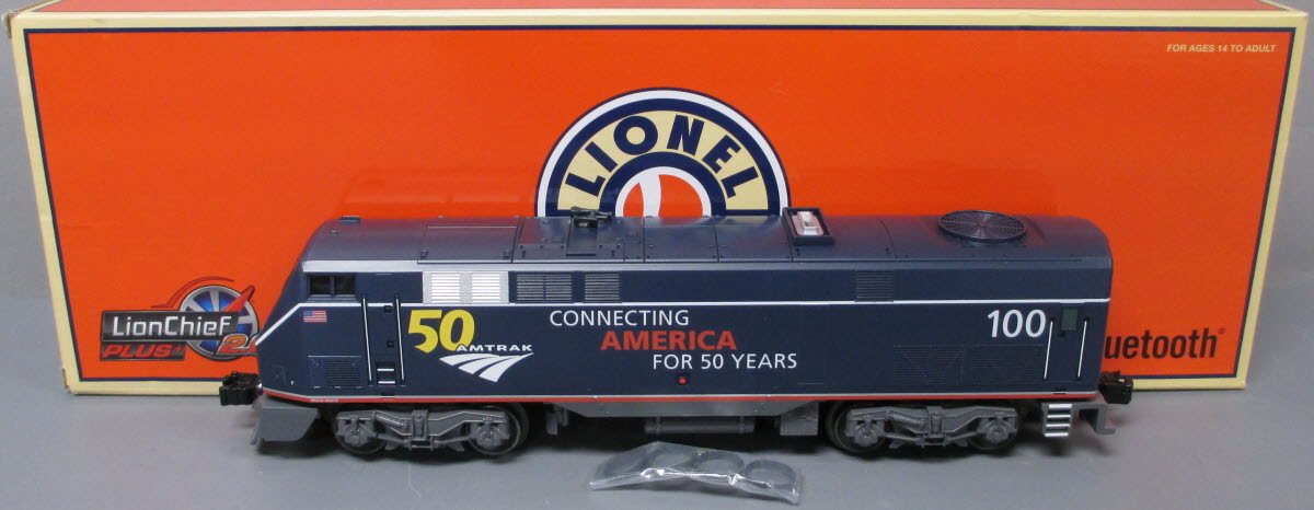 Lionel 2234010 O Amtrak 50th Anniversary LionChief Plus 2.0  Diesel Engine #100