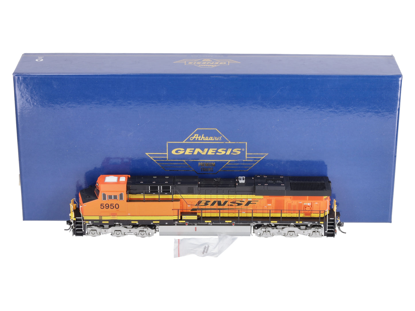 Athearn G83082 HO Scale BNSF ES44AC w/PTC Diesel Locomotive #5950