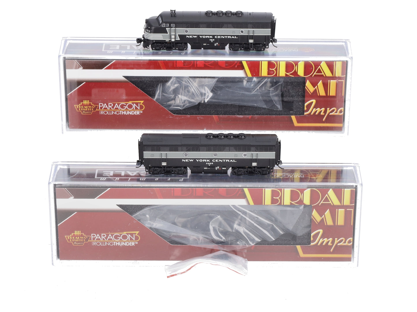 Broadway Limited 3790 N New York Central EMD F3 A/B Diesel Locomotive #1616/2406