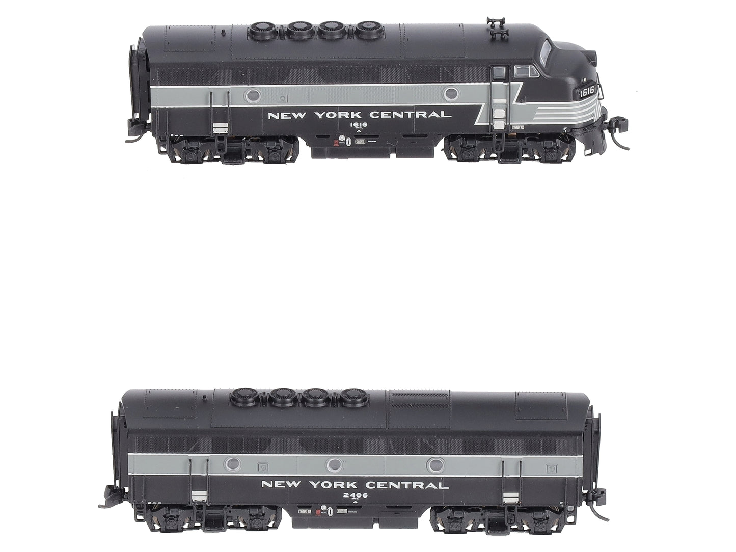 Broadway Limited 3790 N New York Central EMD F3 A/B Diesel Locomotive #1616/2406