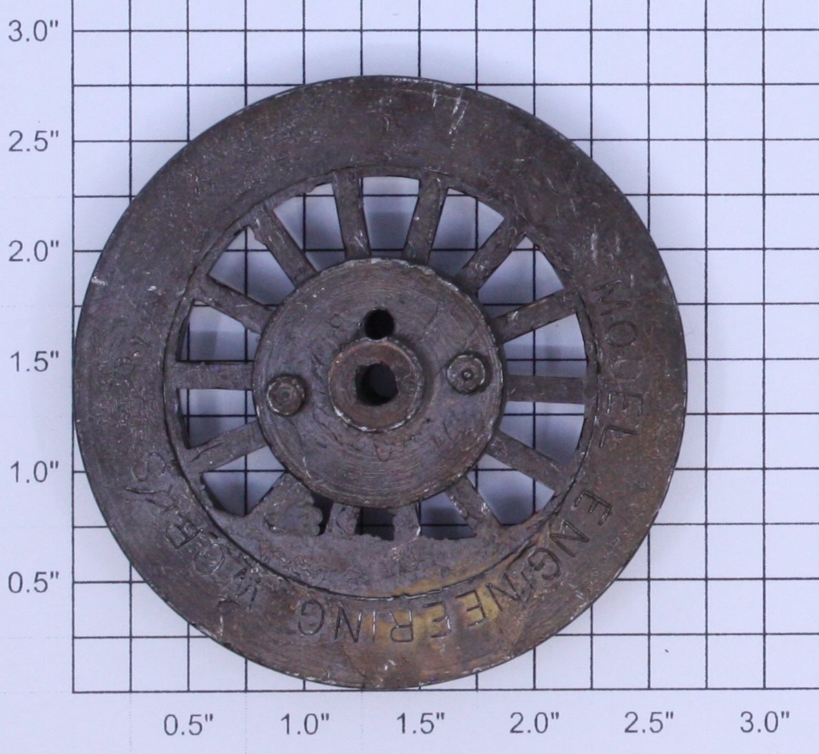 Lionel 390-43 Blackened Spoke Gear Wheel