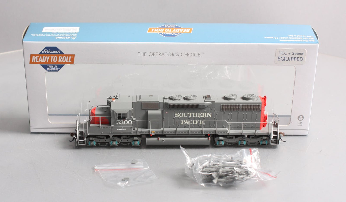 Athearn 64494 HO Southern Pacific RTR SD39 Diesel Locomotive DCC/Sound #5300