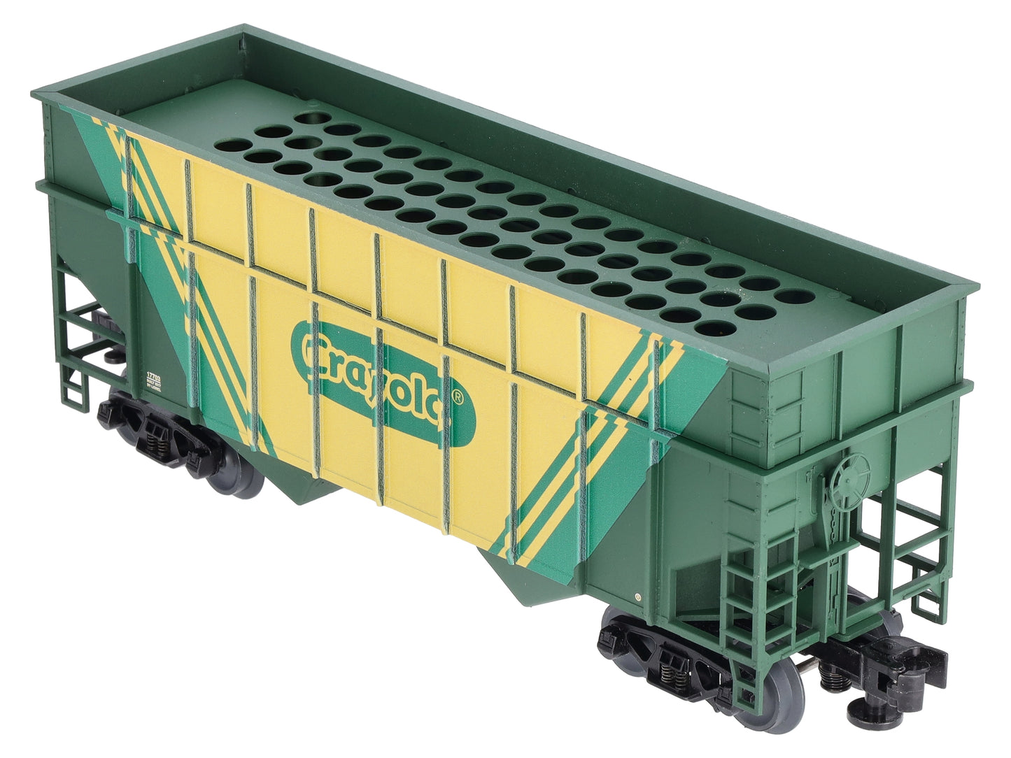 Lionel 3-17703 O Gauge Crayola 2-Bay LionScale Hopper with Crayons