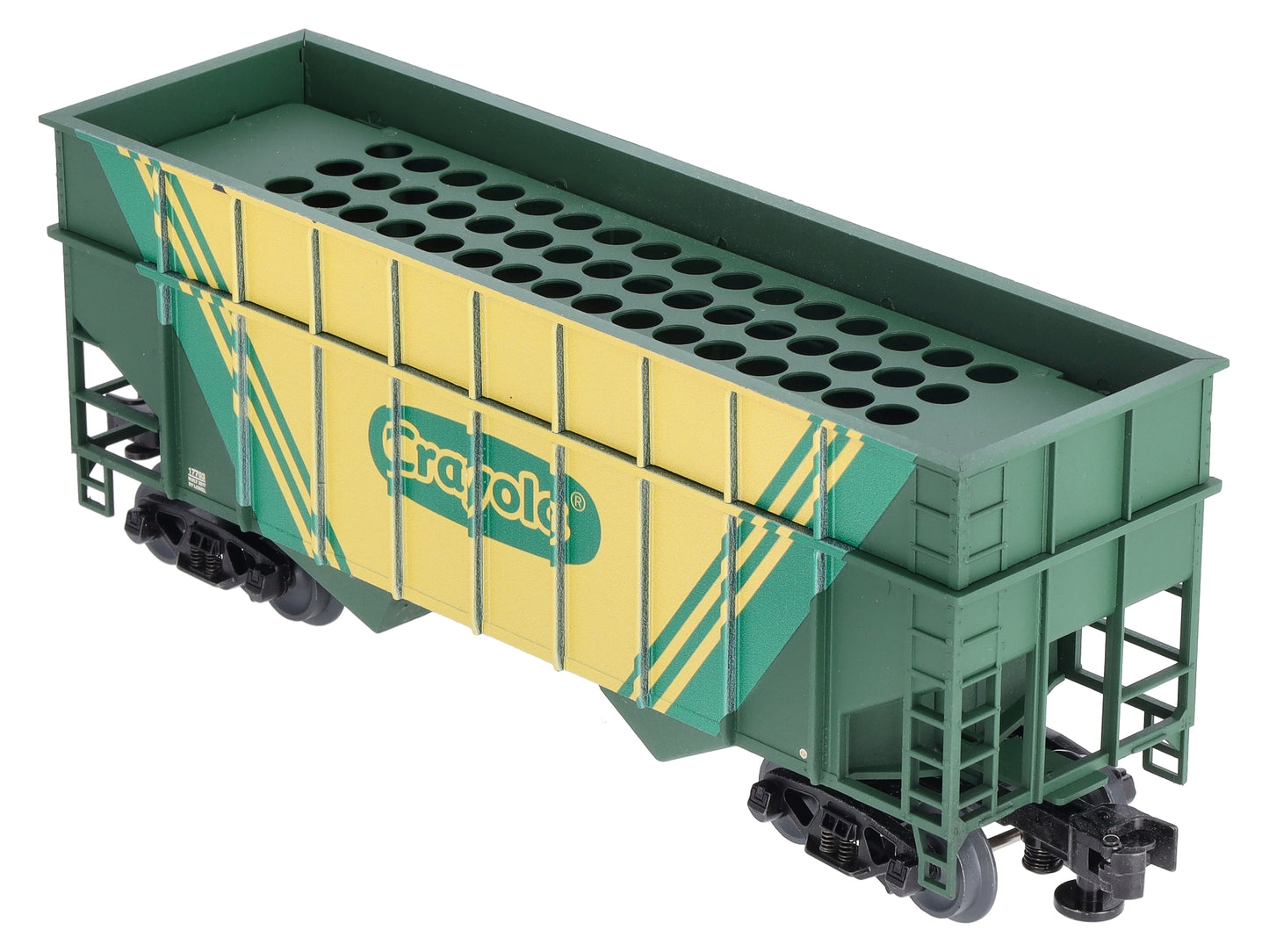 Lionel 3-17703 O Gauge Crayola 2-Bay LionScale Hopper with Crayons