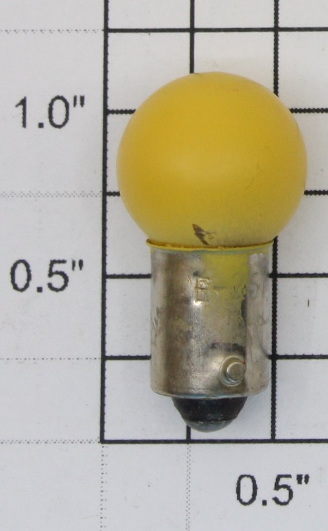 Lionel 2768-304 14 Volt Bayonet Base Large Yellow Painted Blinking Light Bulb