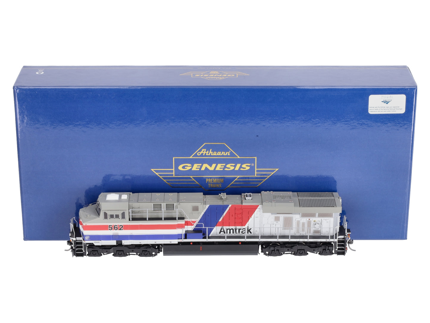 Athearn G83146 HO Amtrak ES44AC Diesel Locomotive w/DCC & Sound #562