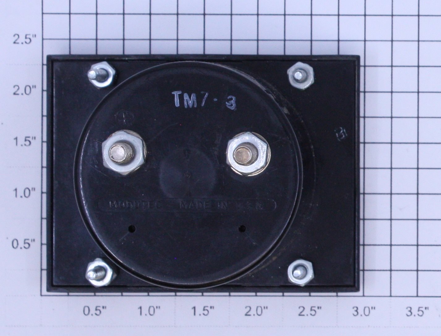 Modutec RT2S-DMA002 Panel Mount DC 0-3 Amperes Meter – Trainz