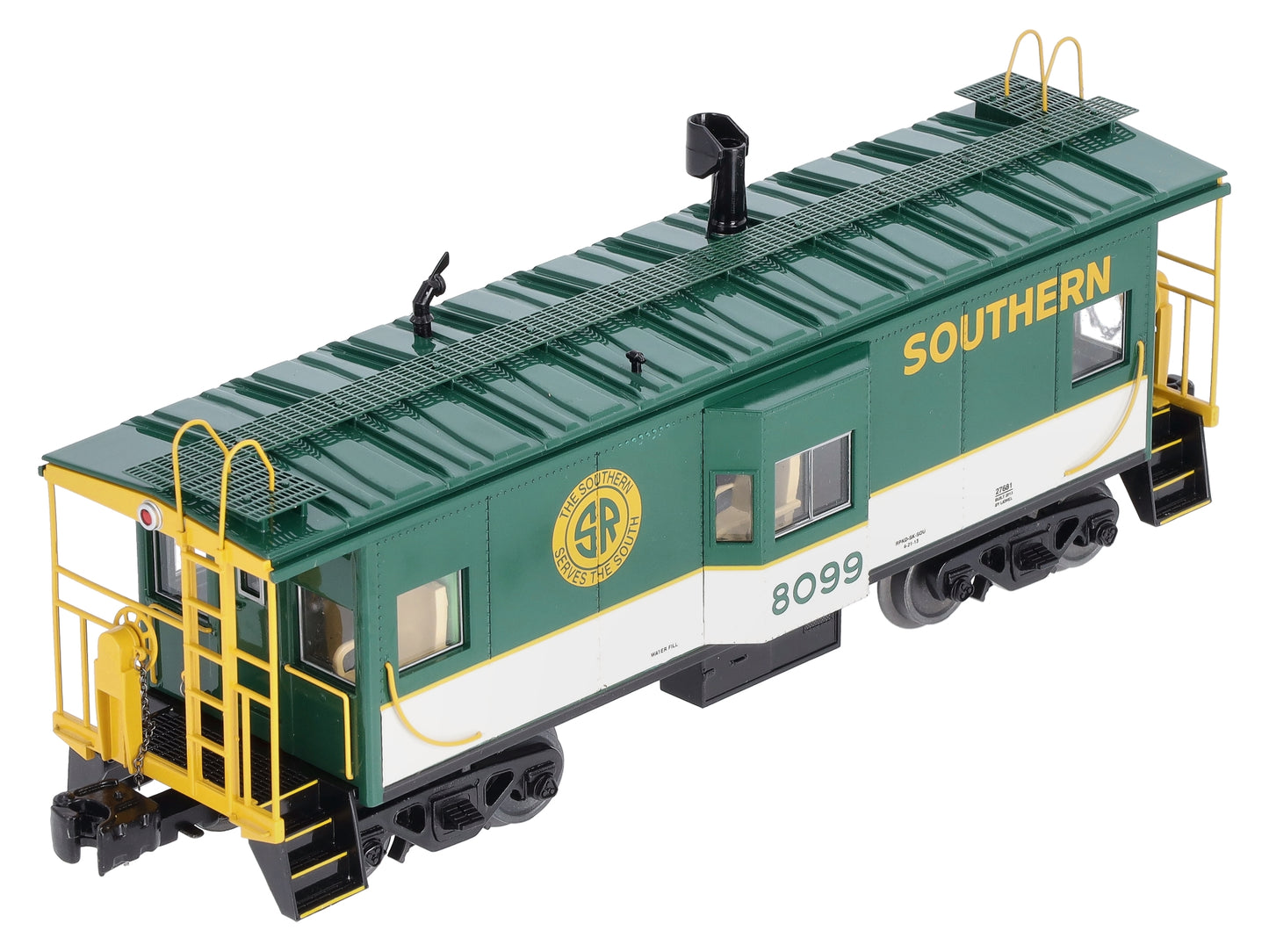 Lionel 6-27681 O Gauge Southern NS Heritage Bay Window Caboose #8099