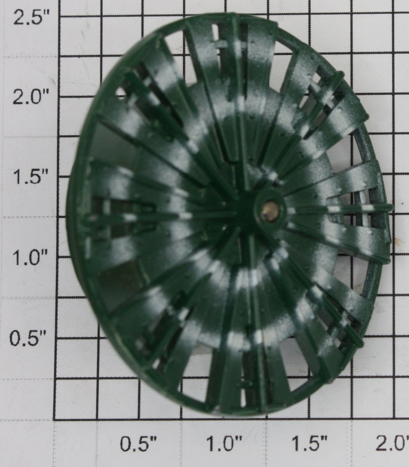 Lionel 58-15 Diecast Repainted Snowblower Impeller and Shaft Assembly