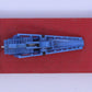 Lionel 3349-1 Red Turbo Missile Flat Car Body without Missile Holder