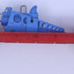 Lionel 3349-1 Red Turbo Missile Flat Car Body without Missile Holder