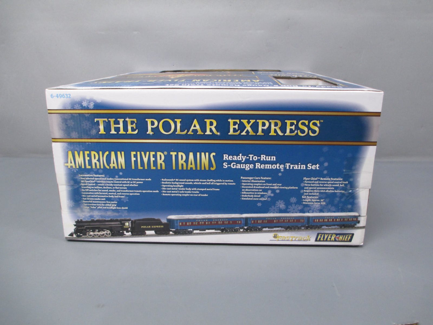 American Flyer 6-49632  S Gauge The Polar Express Train Set w LionChief Plus