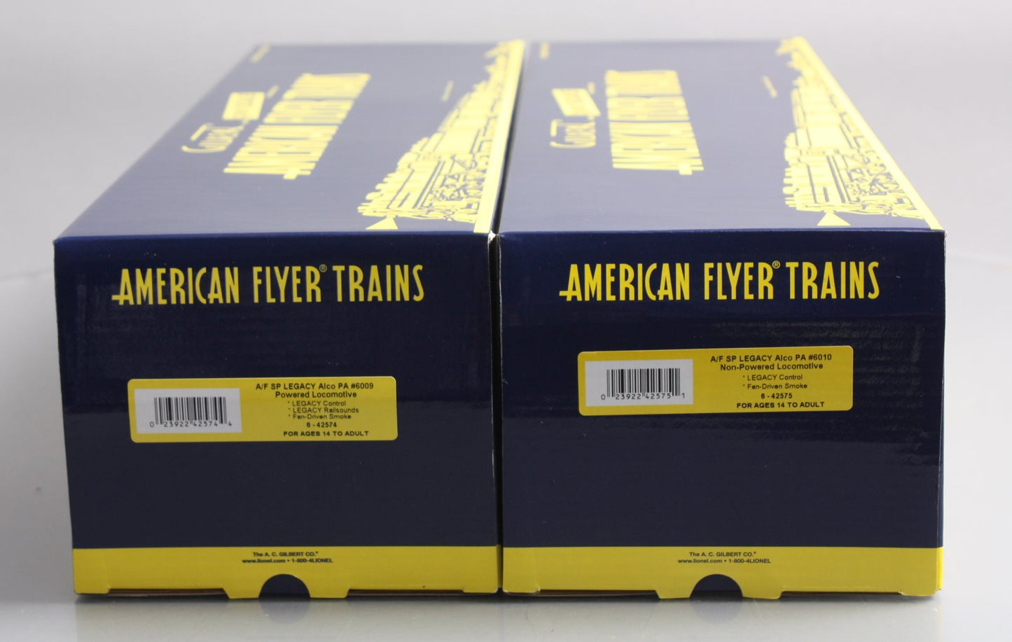 American Flyer 6-42573 S Scale Southern Pacific Alco PA1 Powered A/Unpowered A