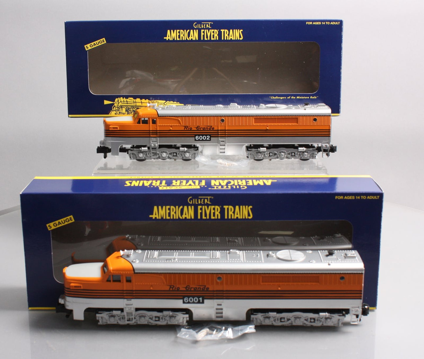 American Flyer 6-48155 S Scale Rio Grande PA-1 AA Set