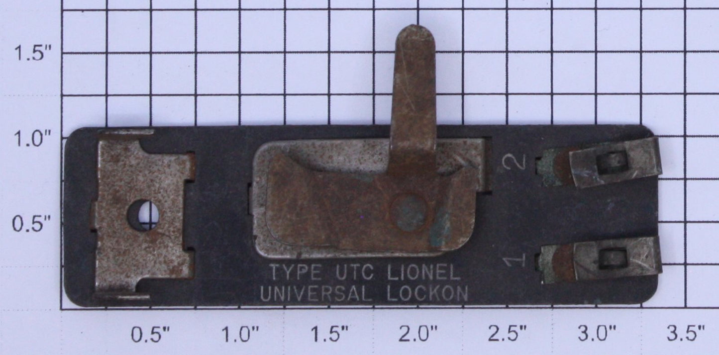 Lionel UTC Prewar Standard and O Gauge Track Rail Lockon