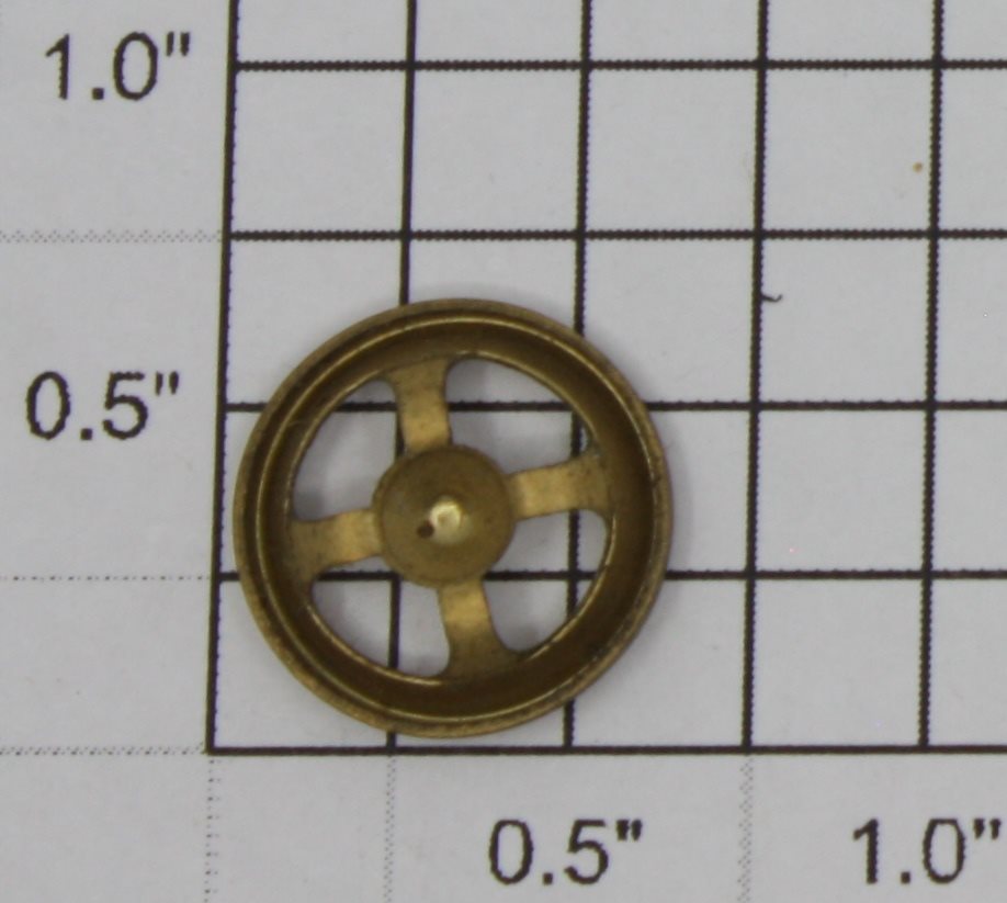 Lionel 216-27 Brass Hopper Side Brake Wheel