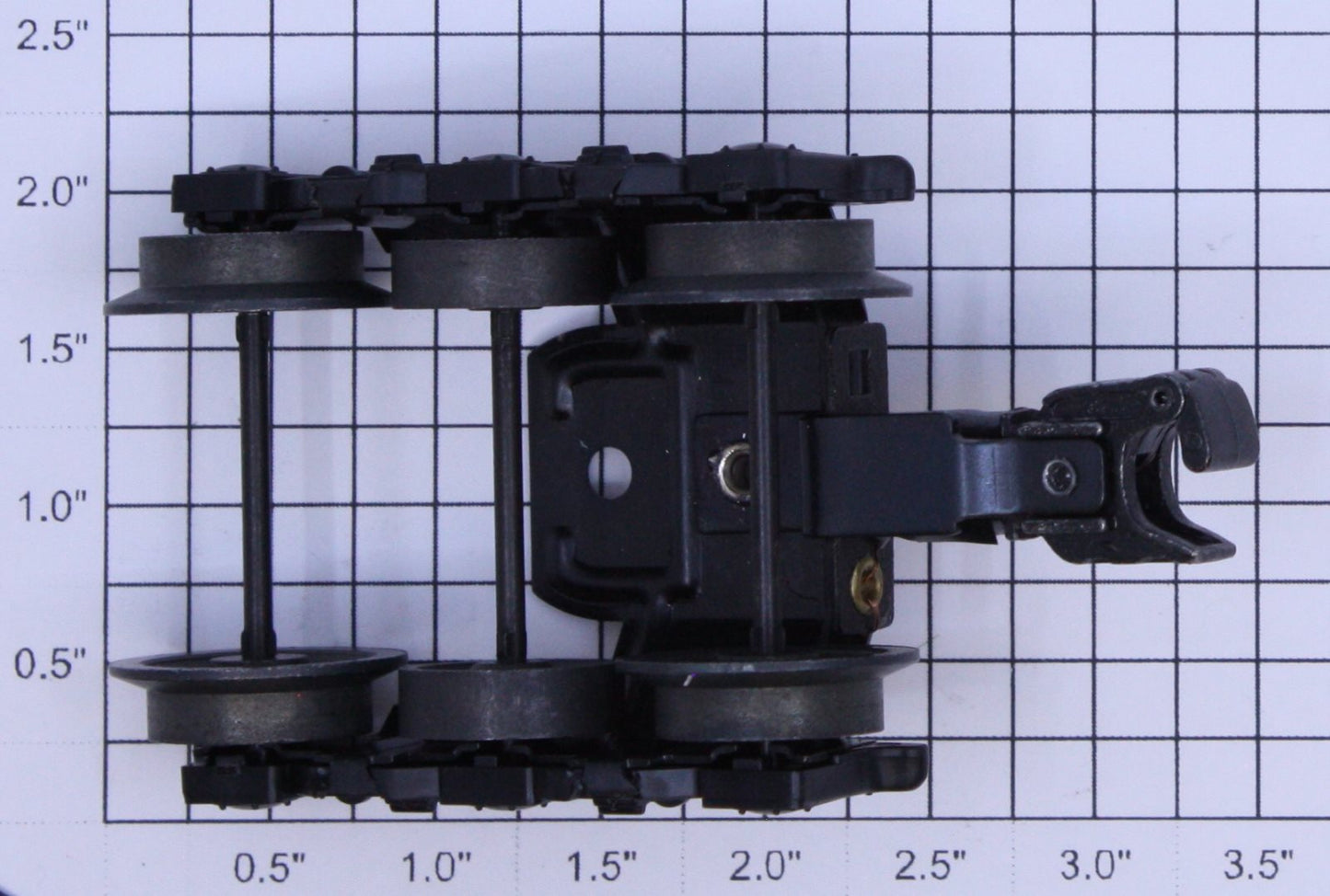 Lionel 6TC-1 2460 Crane 6-Wheel Coupler Truck without Collector Plate