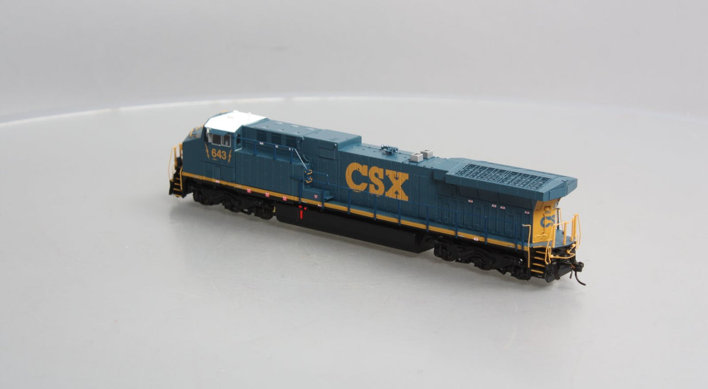 Broadway Limited 4787 HO Scale CSX GE AC6000 Diesel Engine #643 w/Paragon3