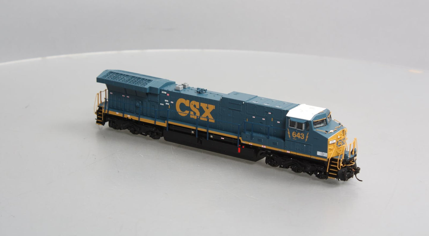 Broadway Limited 4787 HO Scale CSX GE AC6000 Diesel Engine #643 w/Paragon3