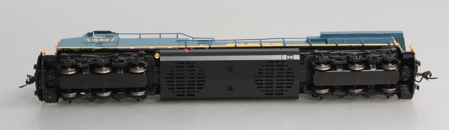 Broadway Limited 4787 HO Scale CSX GE AC6000 Diesel Engine #643 w/Paragon3