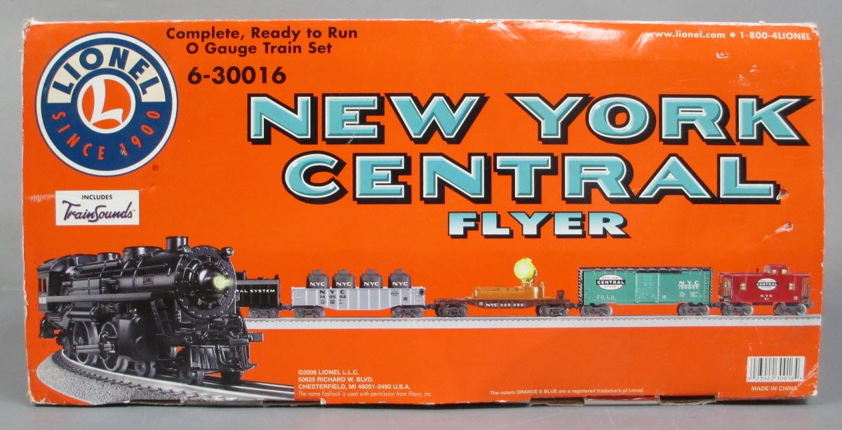 Lionel train set NYC FLYER shops