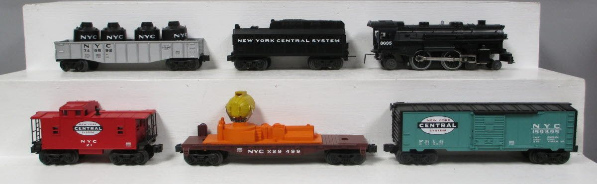 Lionel 6-30016 O Gauge NYC FlyerSteam Train Set with TrainSounds