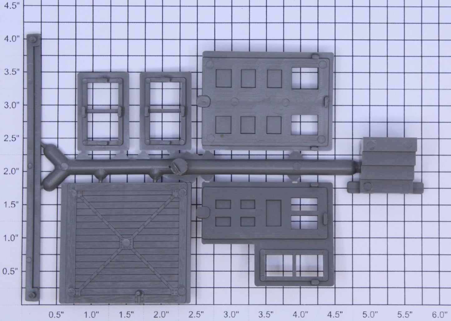 Lionel 12773-25 Front Platform Doors Windows and Steps