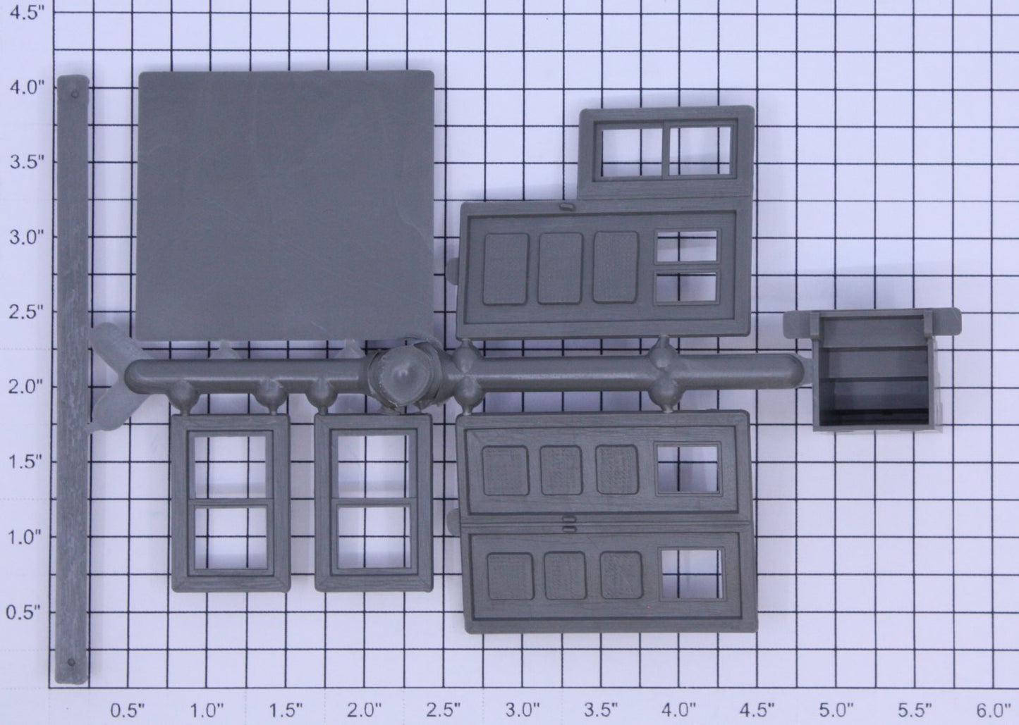 Lionel 12773-25 Front Platform Doors Windows and Steps