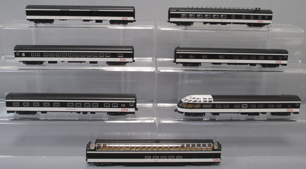 Kato 106-102 N Canadian National Transcontinental Passenger Car Set (Set of  7)