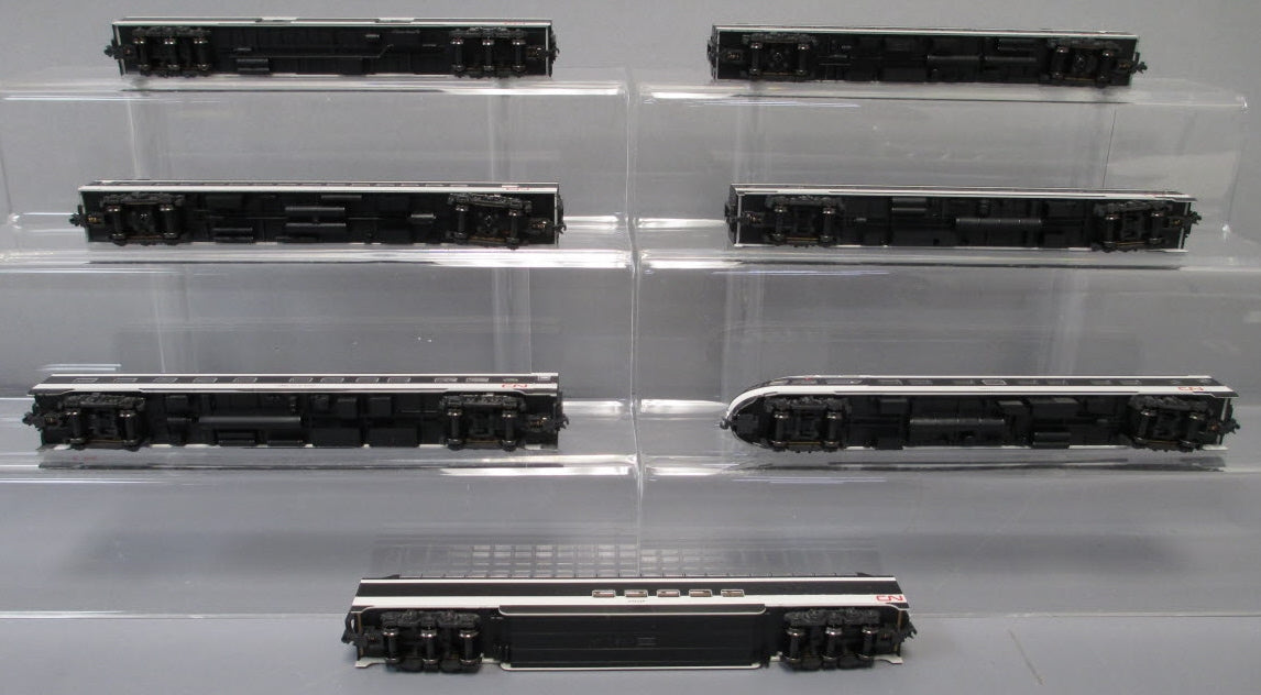 Kato 106-102 N Canadian National Transcontinental Passenger Car Set (Set of  7)