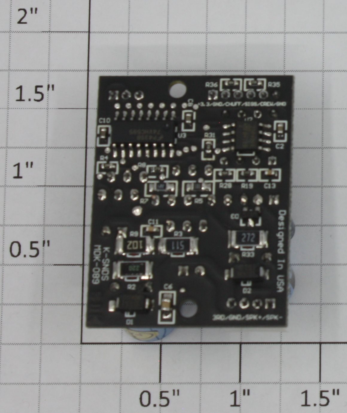 K-Line MDK-089-002 Steam Passenger Sound PCB Circuit Board