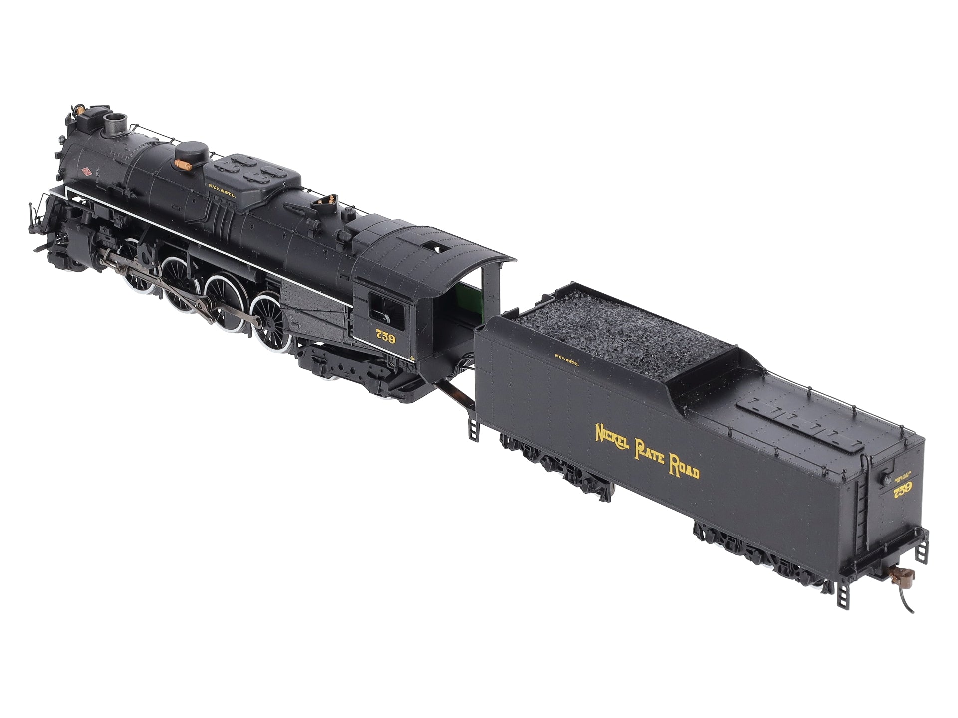 Bachmann 52404 HO Nickel Plate 2-8-4 Berkshire Steam Loco & Tender w/Sound  & DCC