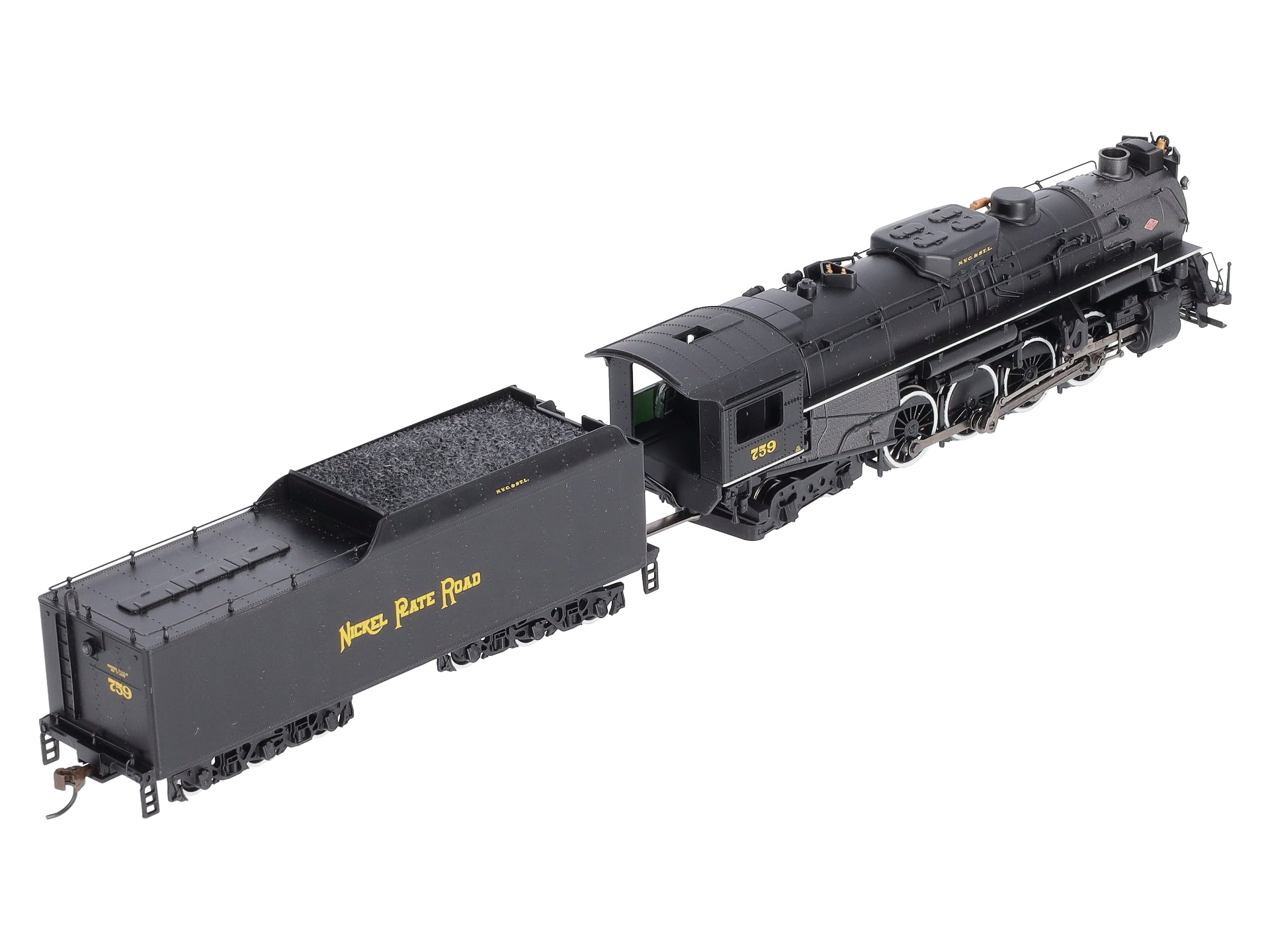 Bachmann 52404 HO Nickel Plate 2-8-4 Berkshire Steam Loco & Tender w/Sound  & DCC