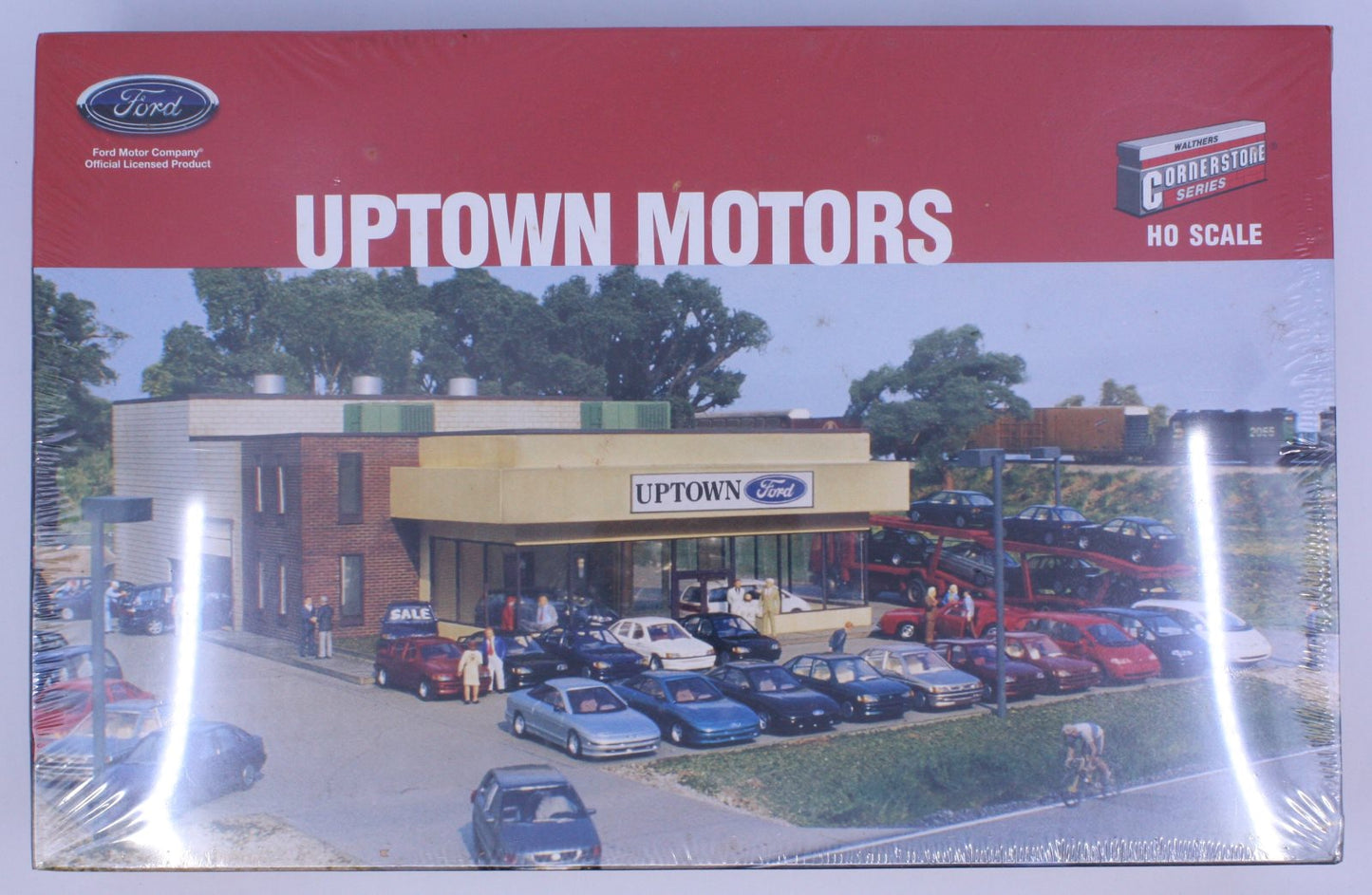 Walthers 933-3077 HO Scale Uptown Motors Building Kit