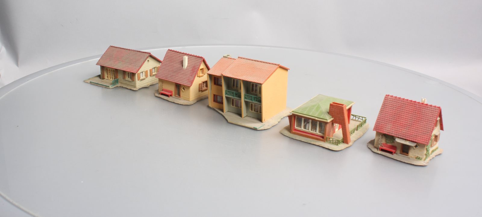 Faller HO Scale Assorted Plastic Buildings and Houses [5] VG