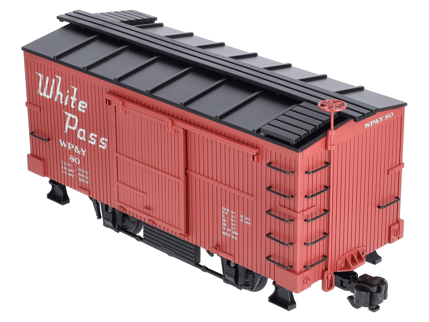 Aristo-Craft 40315 G Scale White Pass & Yukon 20' Boxcar #80