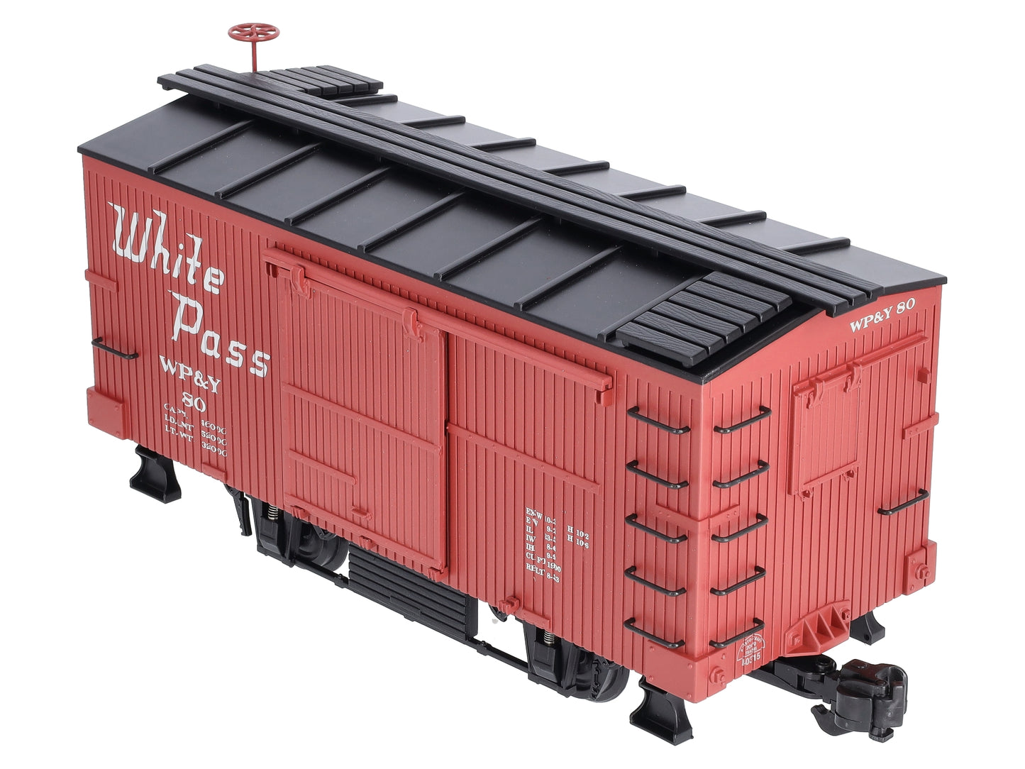 Aristo-Craft 40315 G Scale White Pass & Yukon 20' Boxcar #80