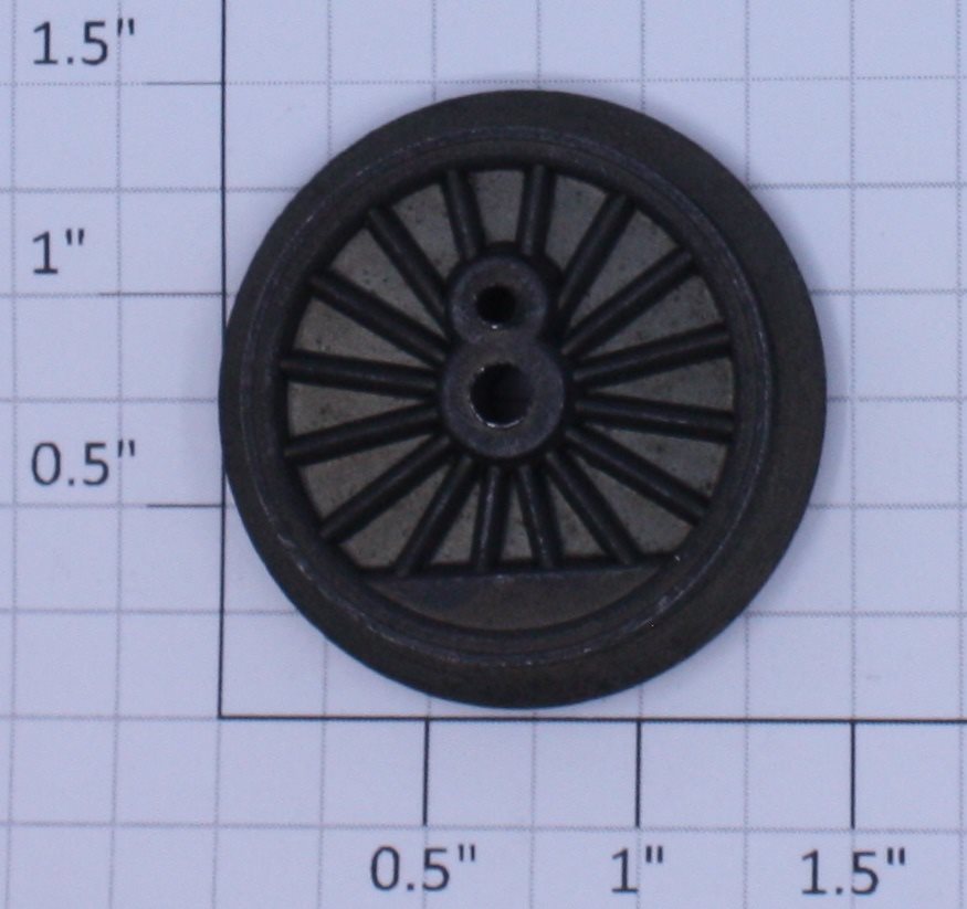 Lionel 18606-124 Gear End Wheel - Undercut for Tire