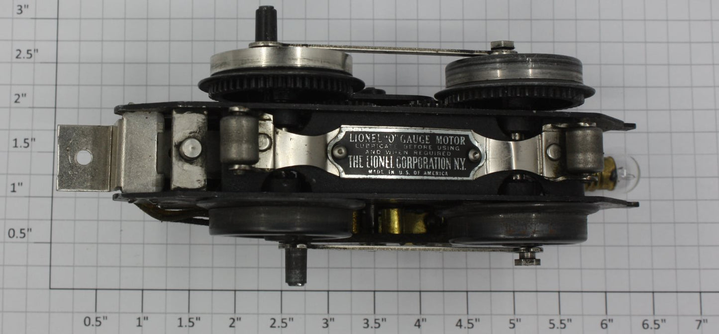 Lionel 258-100 Motor, Chassis, and E-Unit Assembly