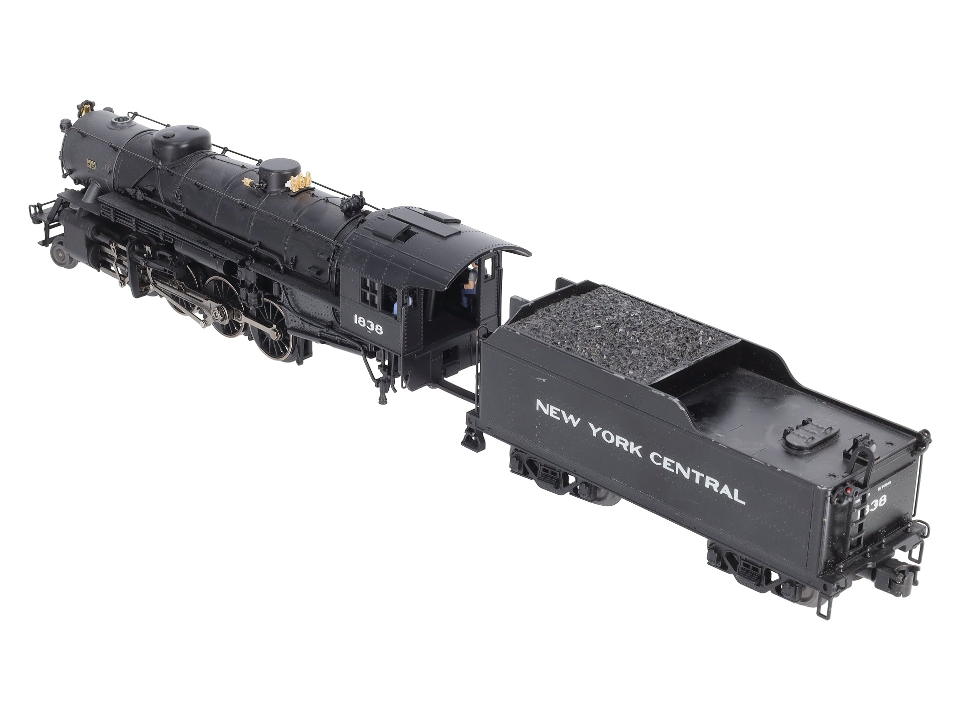 K-Line K3670-1838CC New York Central 2-8-2 Mikado Steam Loco u0026 Tender –  Trainz