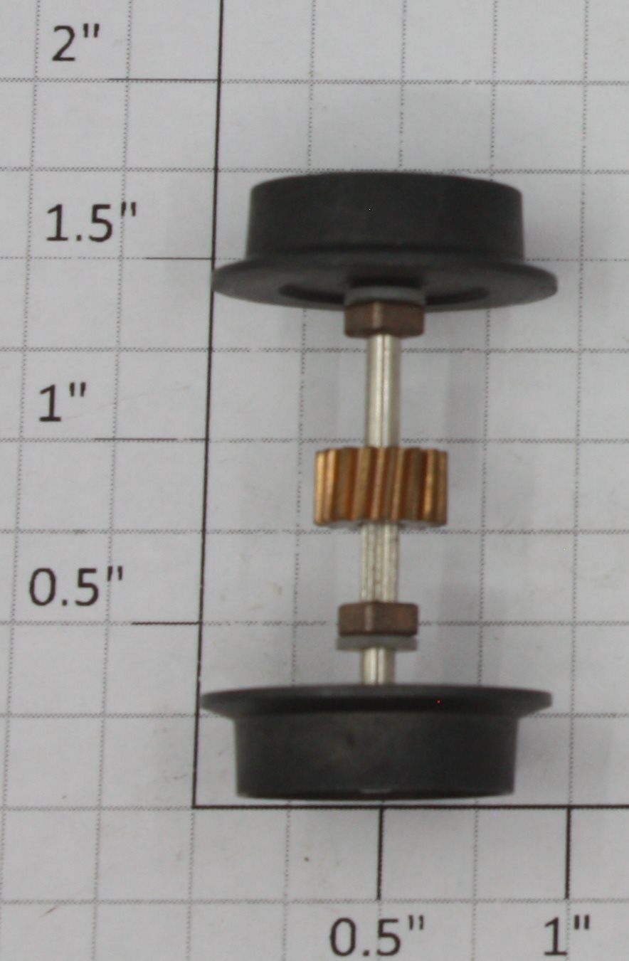 K-Line K2630-06-01A Wheel Set and Worm Gear Assembly with Bushings