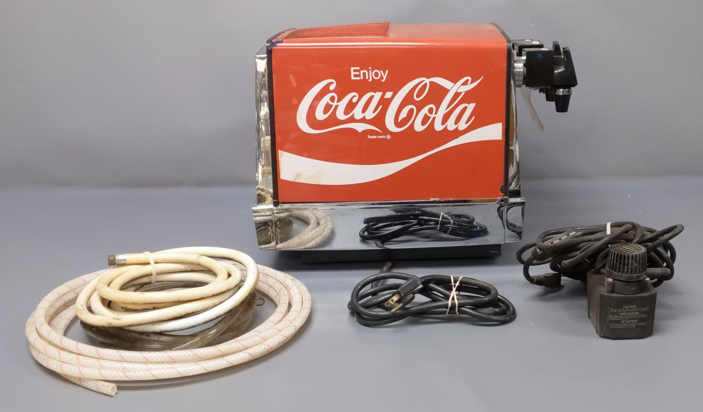 Coca-Cola Vintage Enjoy Coke Fountain Machine Dispenser EX