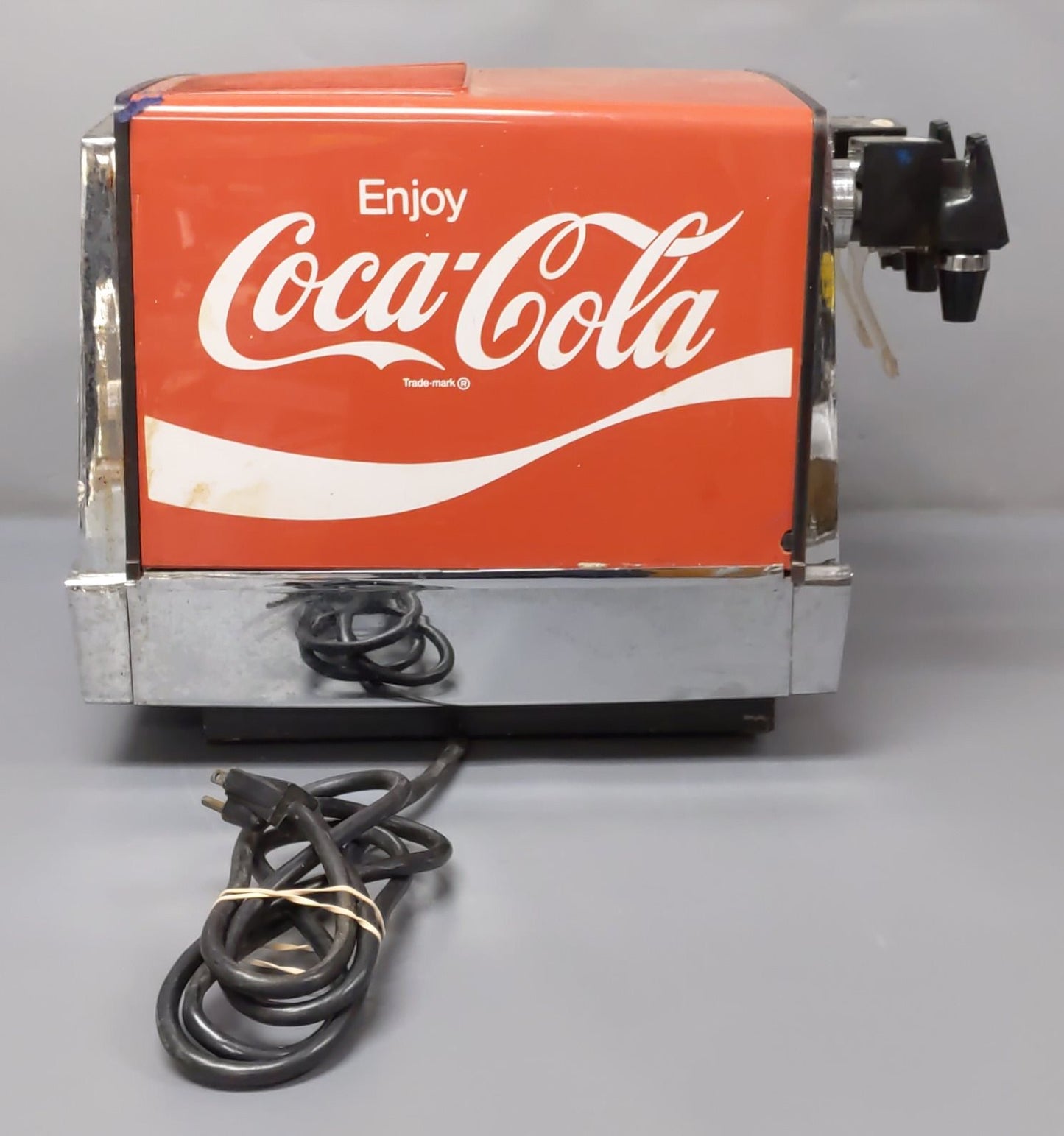 Coca-Cola Vintage Enjoy Coke Fountain Machine Dispenser EX